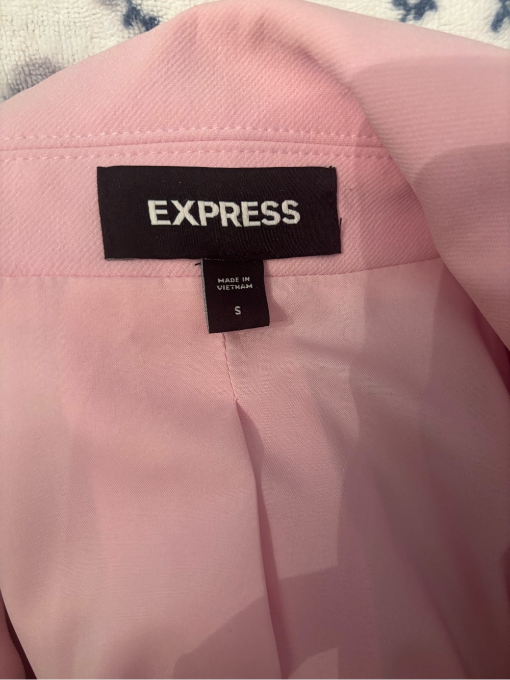 Express Soft Pink Blazer or Jacket and pant - Picture 5 of 5